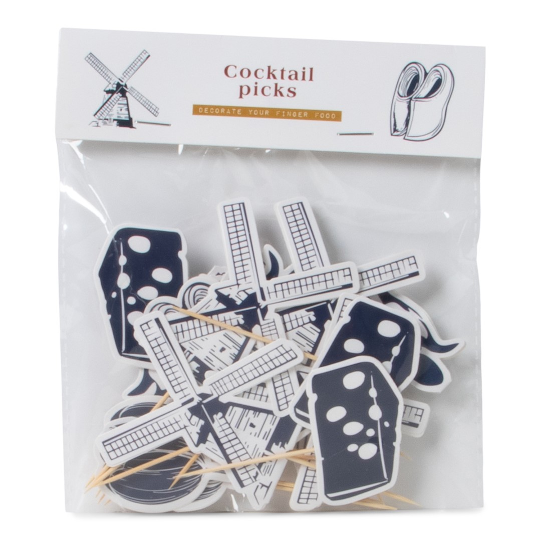 24943 SENZA Cocktailprikkers Dutch Delight