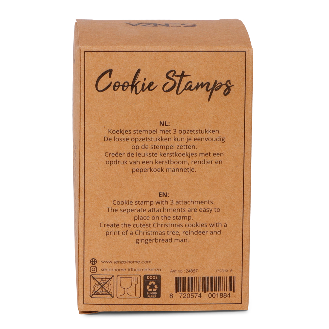 24857 SENZA Koekjes Stempel