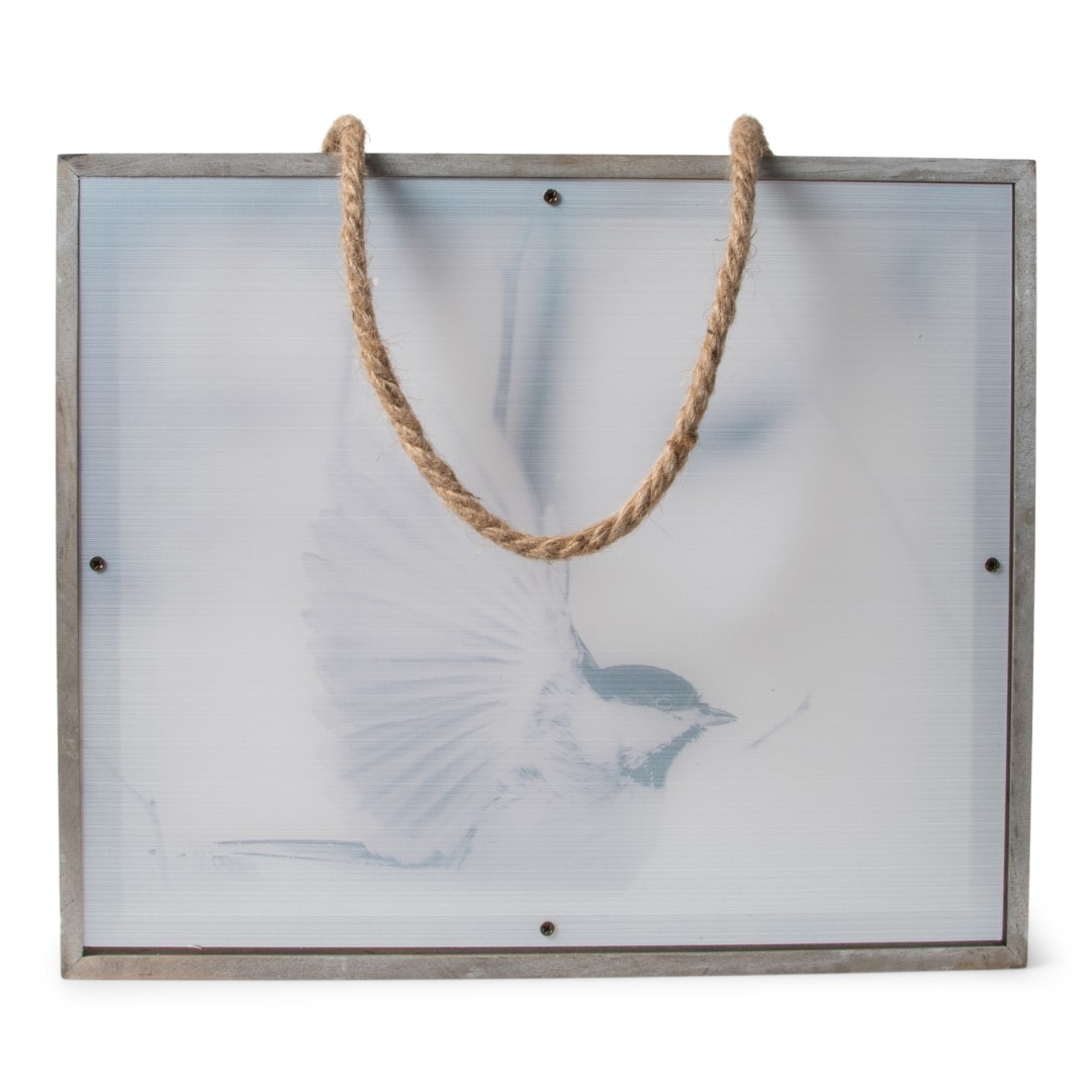 24696 SENZA Vogel Voeder Schilderij