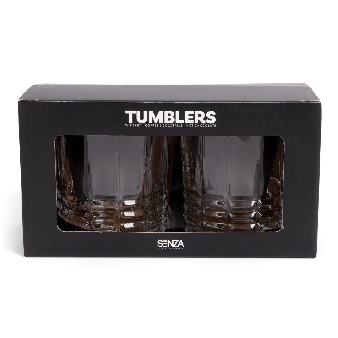 24514 SENZA Tumbler Glazen /2