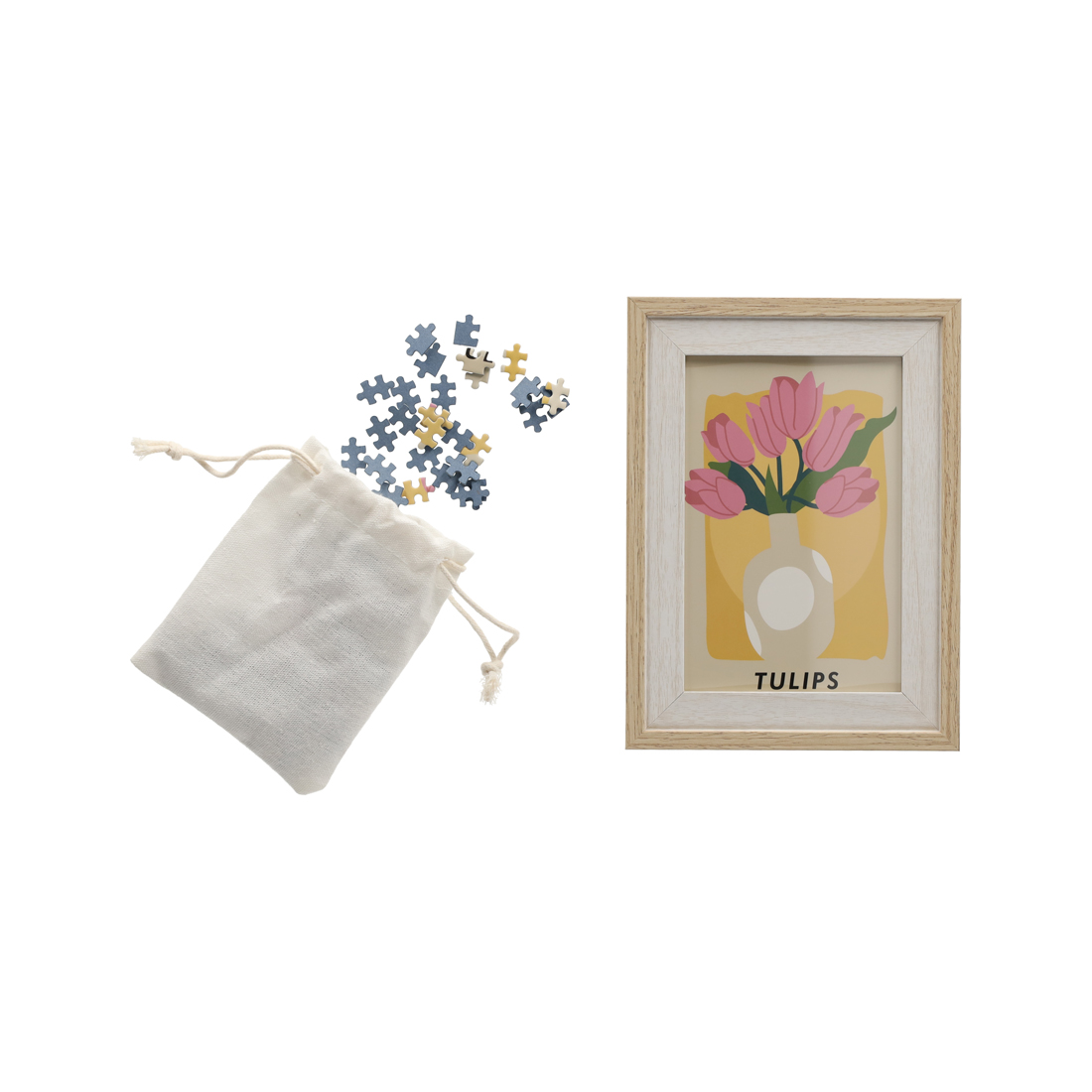 Fotolijst met Puzzel Tulp (13137)