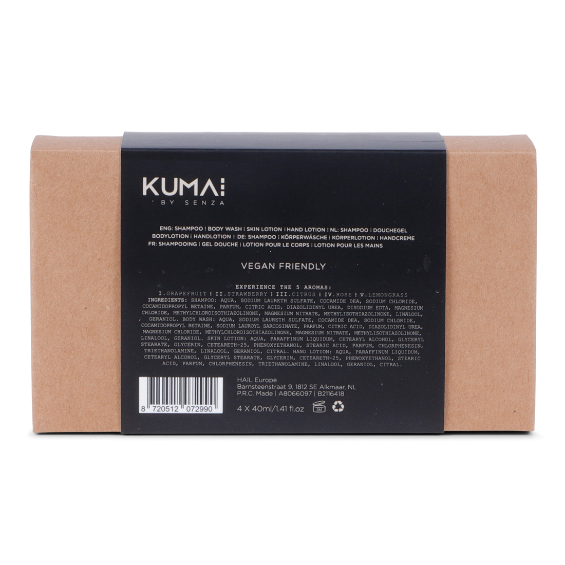 A8066097 KUMAI Botanic V Reissetje 4x40ML