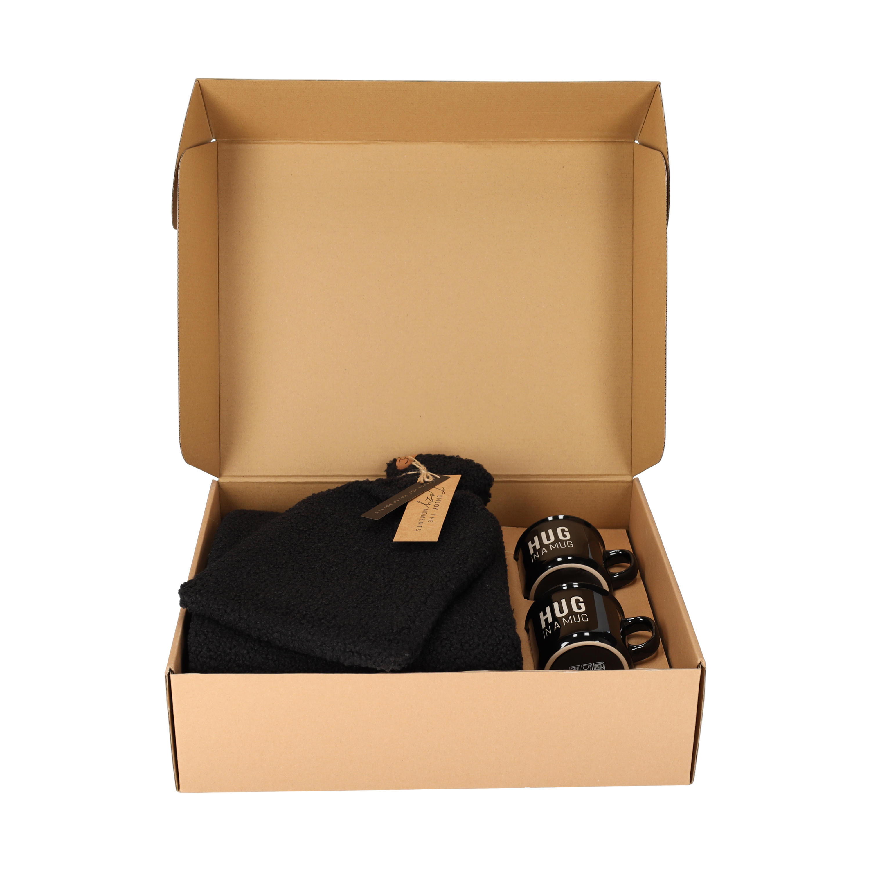 Giftset Hug Zwart /4 (25621)