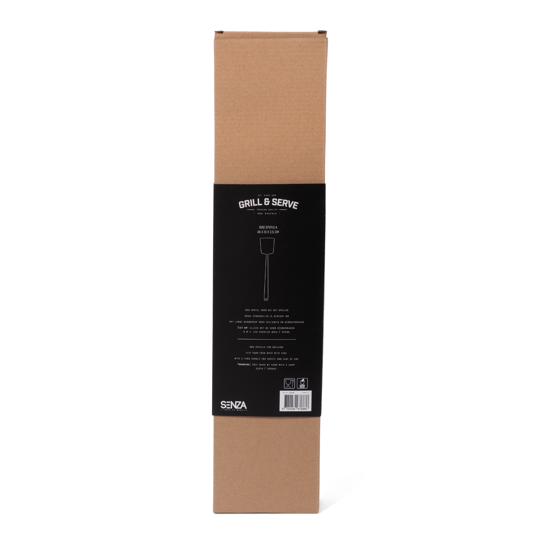 24548 SENZA BBQ Spatel Zwart