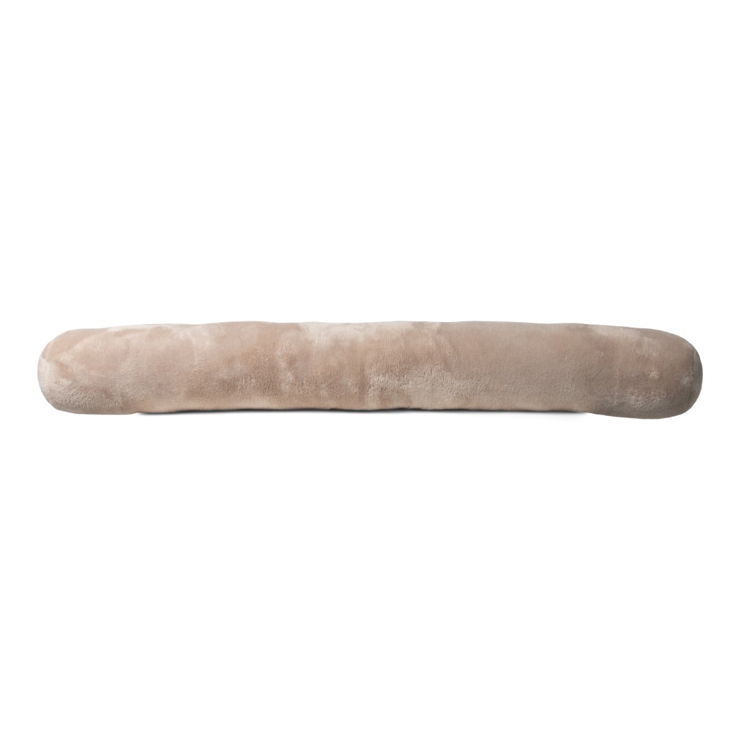 25069 SENZA Flanel Tochtkussen Taupe