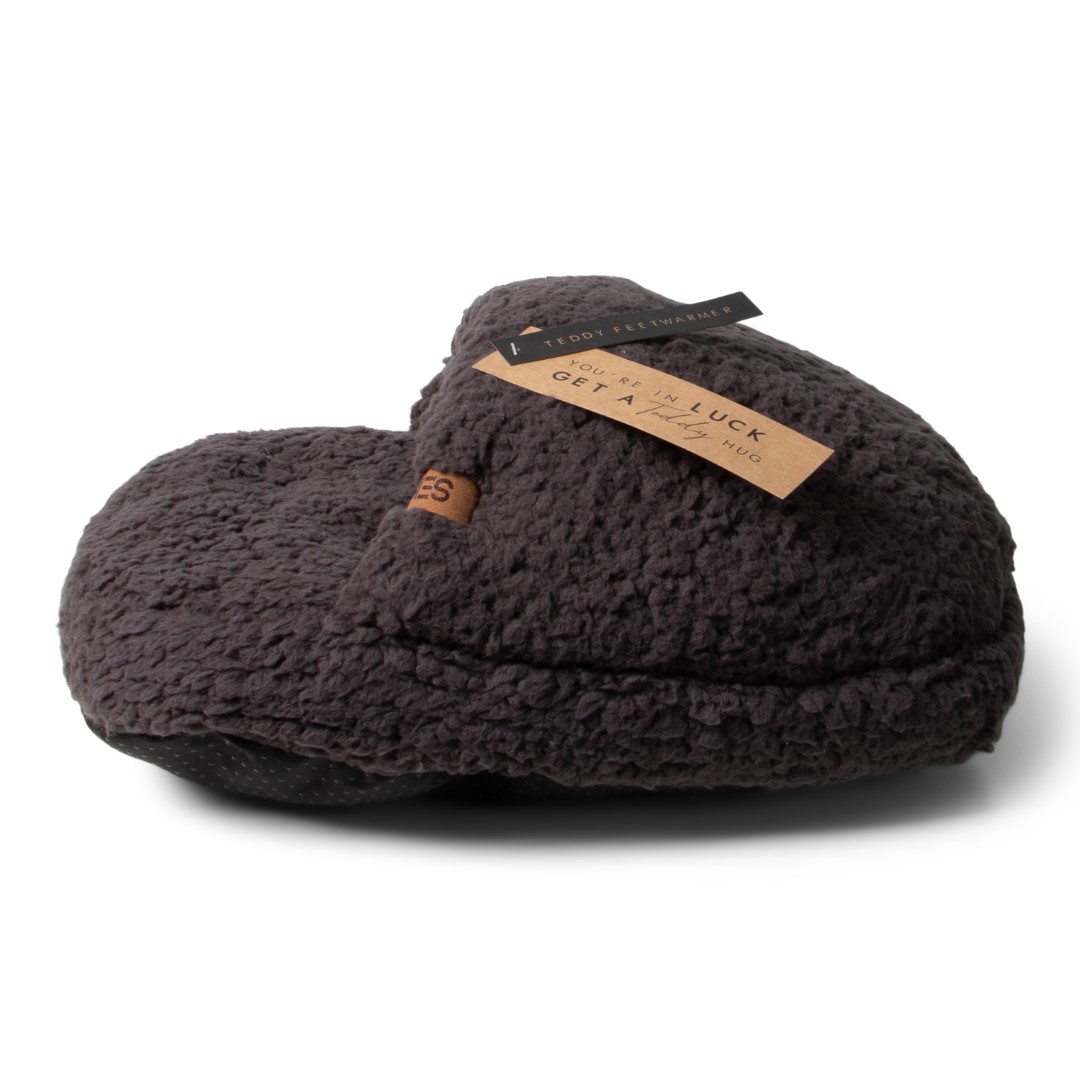 25011 SENZA Teddy Voetenwarmer Antraciet