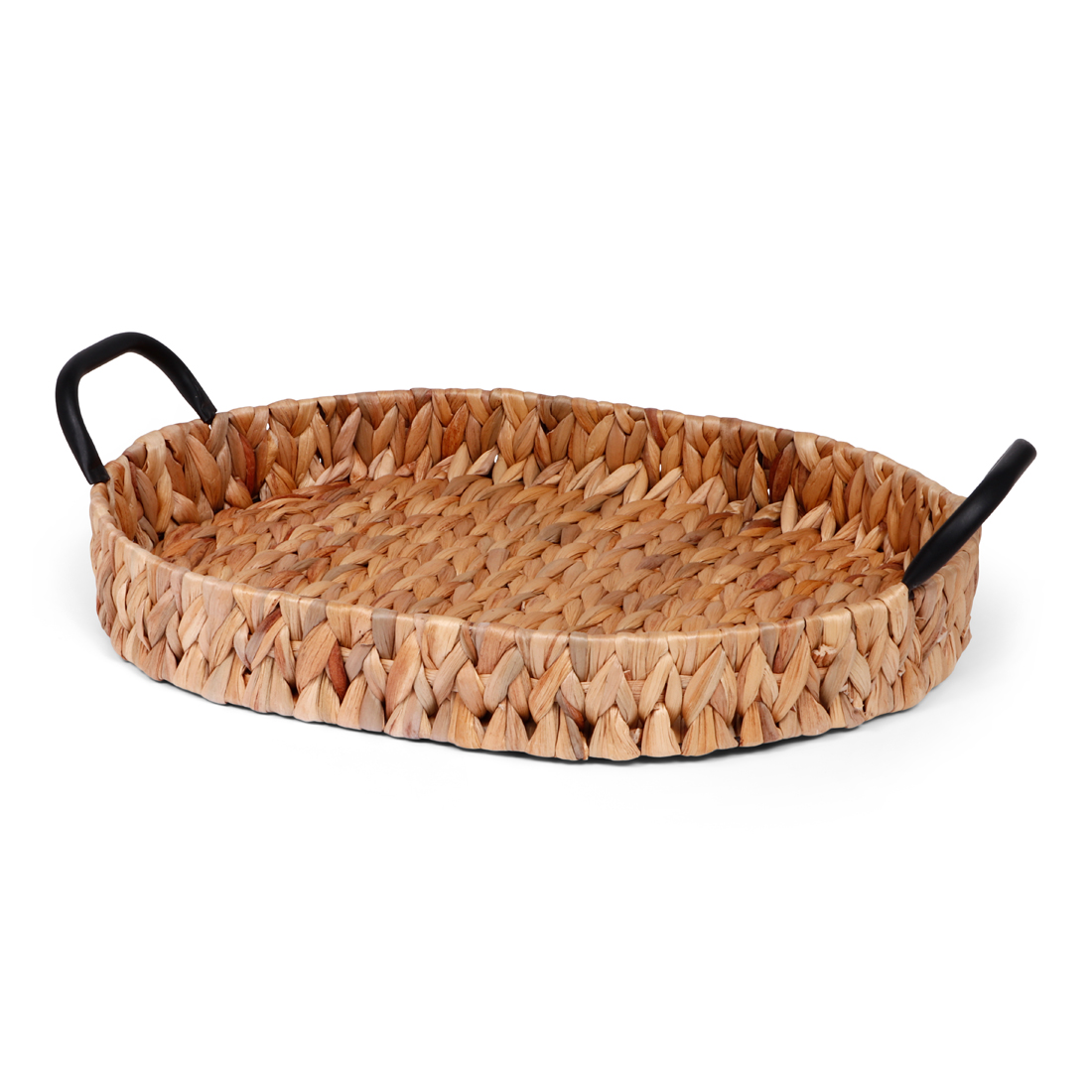 24376 SENZA Ovale Hyacint Dienblad Met Handvatten Small