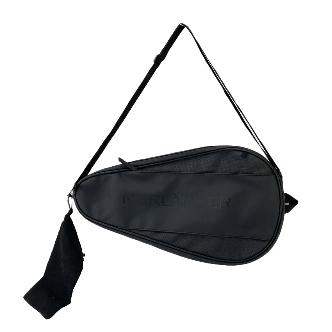 Dull PU Padel Racket Draagtas Zwart (28884)