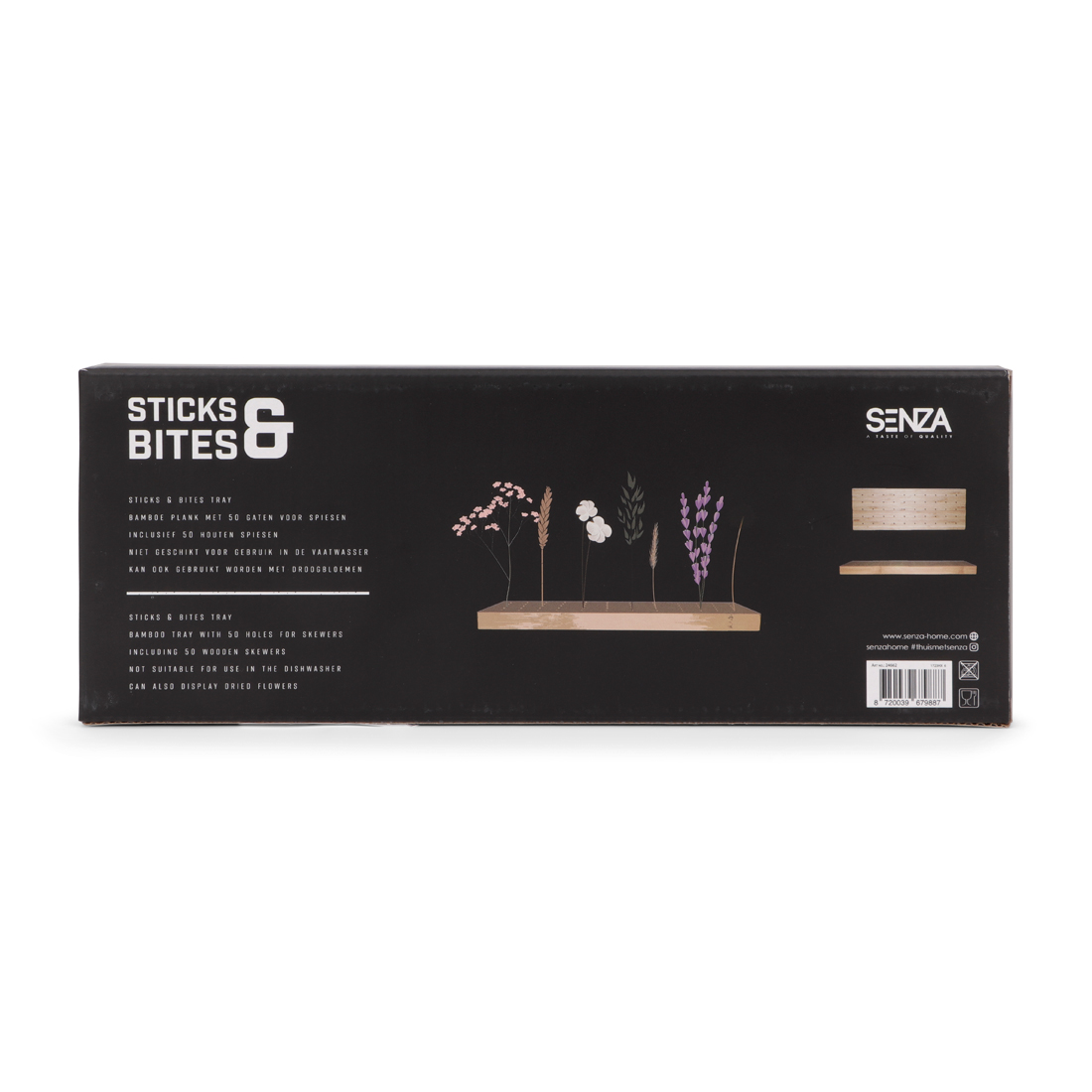 24662 SENZA Bamboe Sticks & Bites