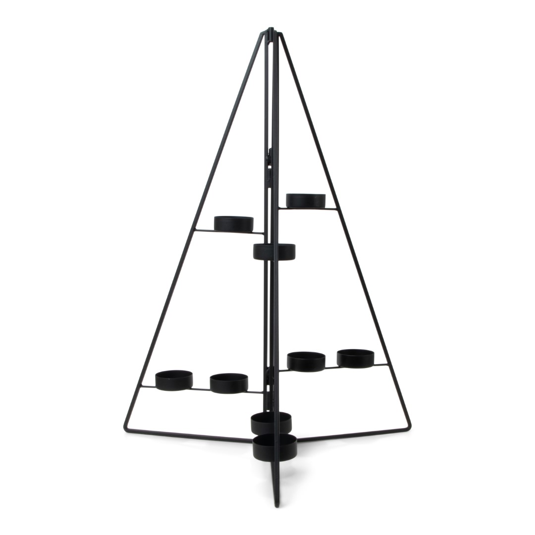 24814 SENZA Theelichthouder Triangle