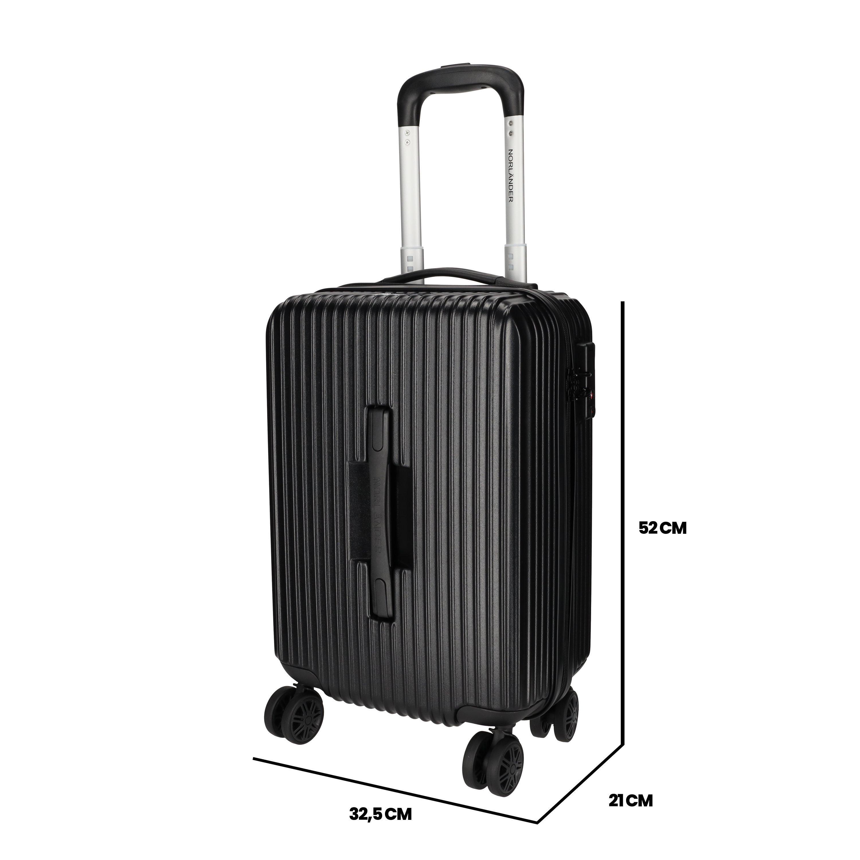 Street Line Trolley Zwart (28984)