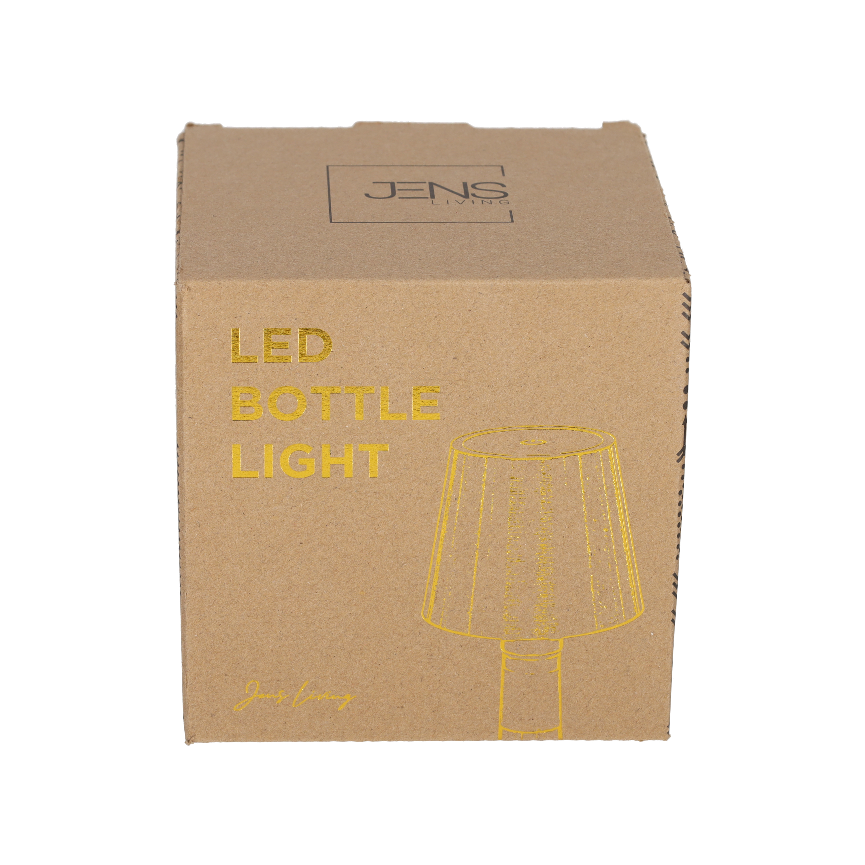 LED Fles Lamp Goud (25706)