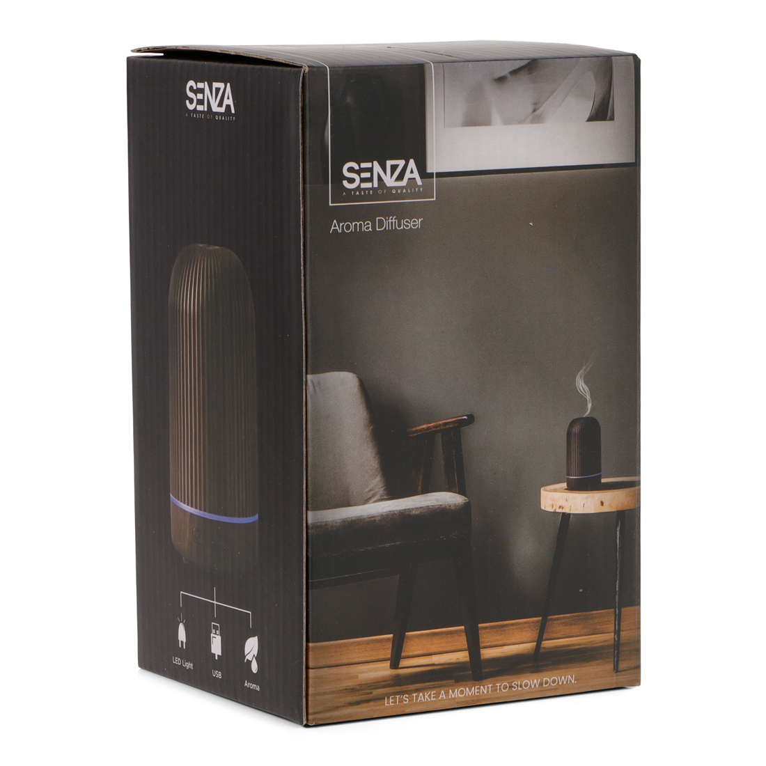 24635 SENZA Aroma Diffuser Walnoot
