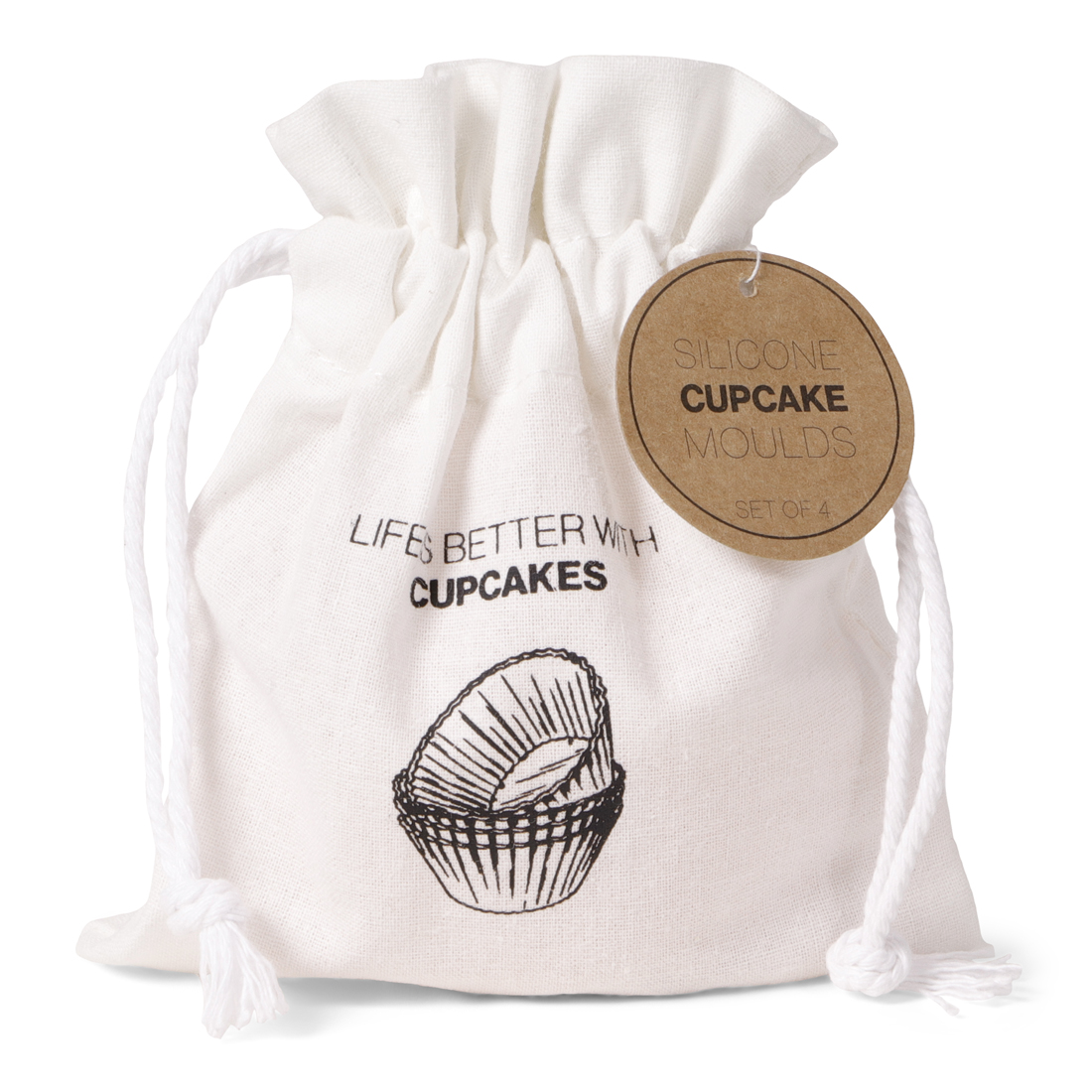 24863 SENZA Siliconen Cupcake Vormpjes