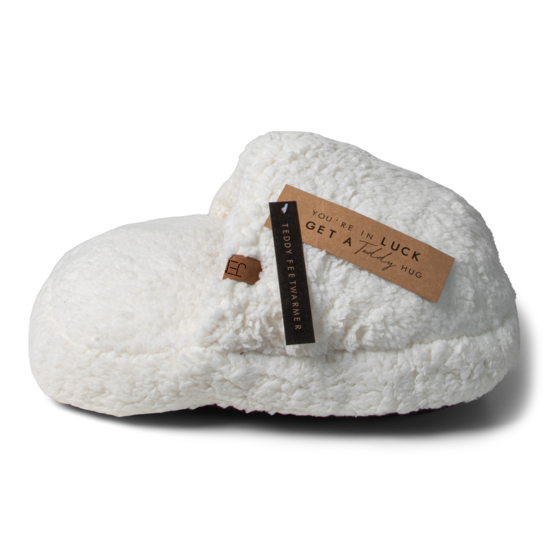25010 SENZA Teddy Voetenwarmer Wit