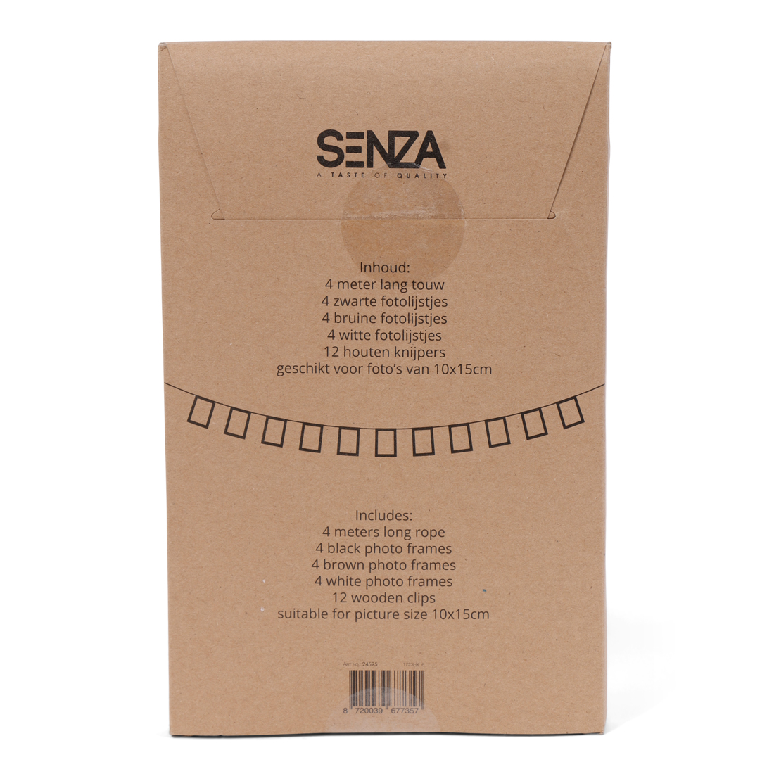 24595 SENZA Slinger Met Fotoframes Kraft