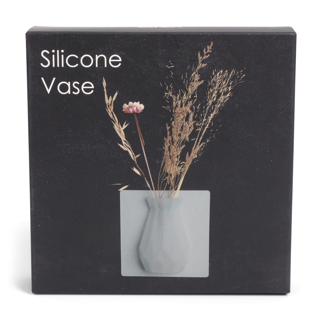 24562 SENZA Siliconen Vaas Licht Grijs