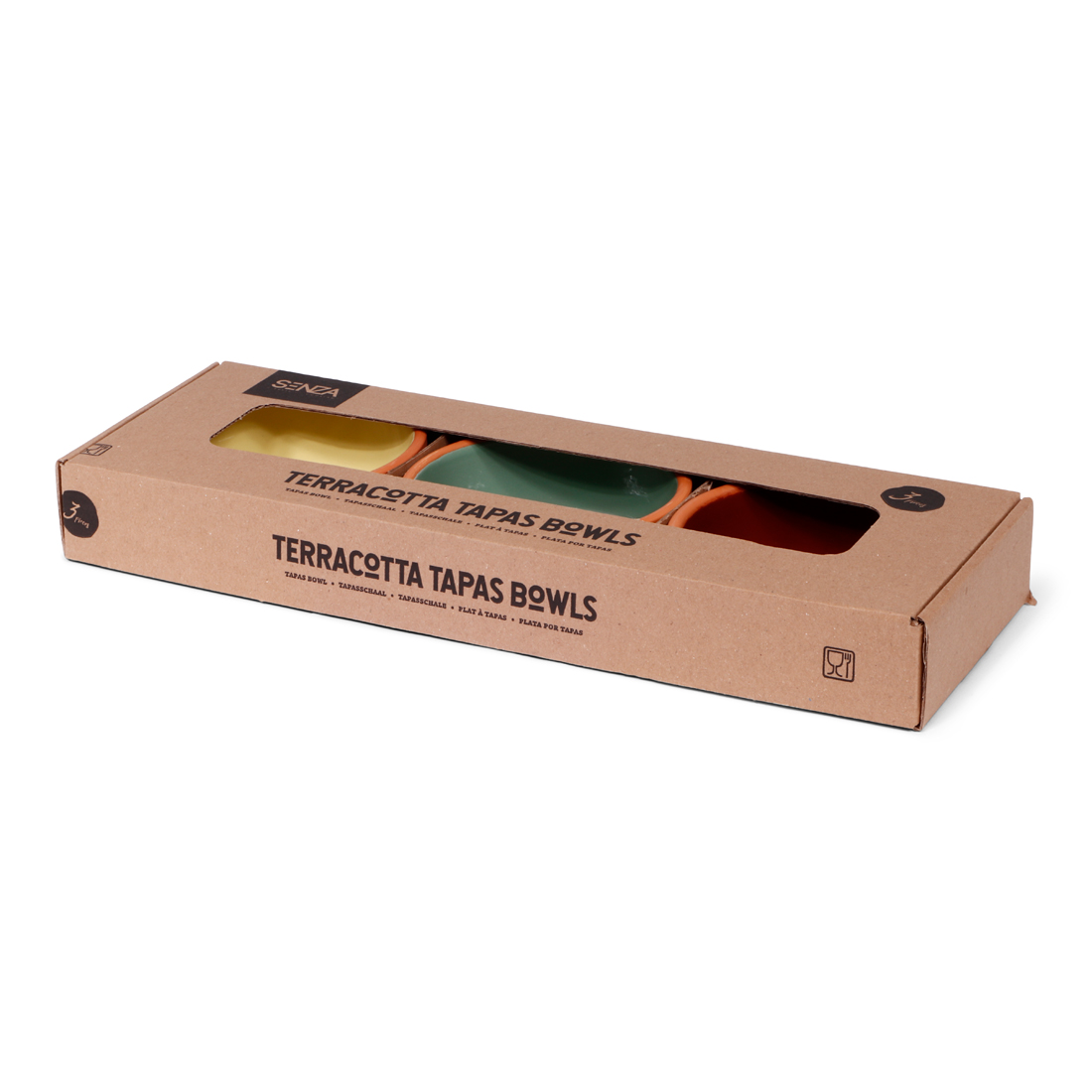 24471 SENZA Terracotta Tapas Multi-kleur /3