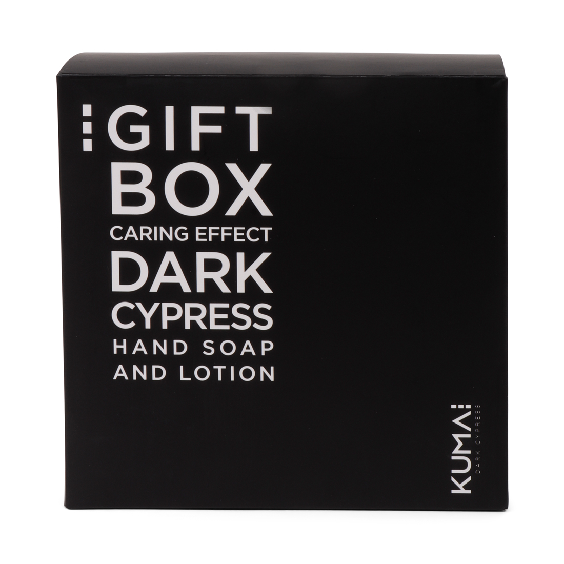 A8044043 KUMAI Dark Cypress Giftbox Handzeep+Handlotion+Tray