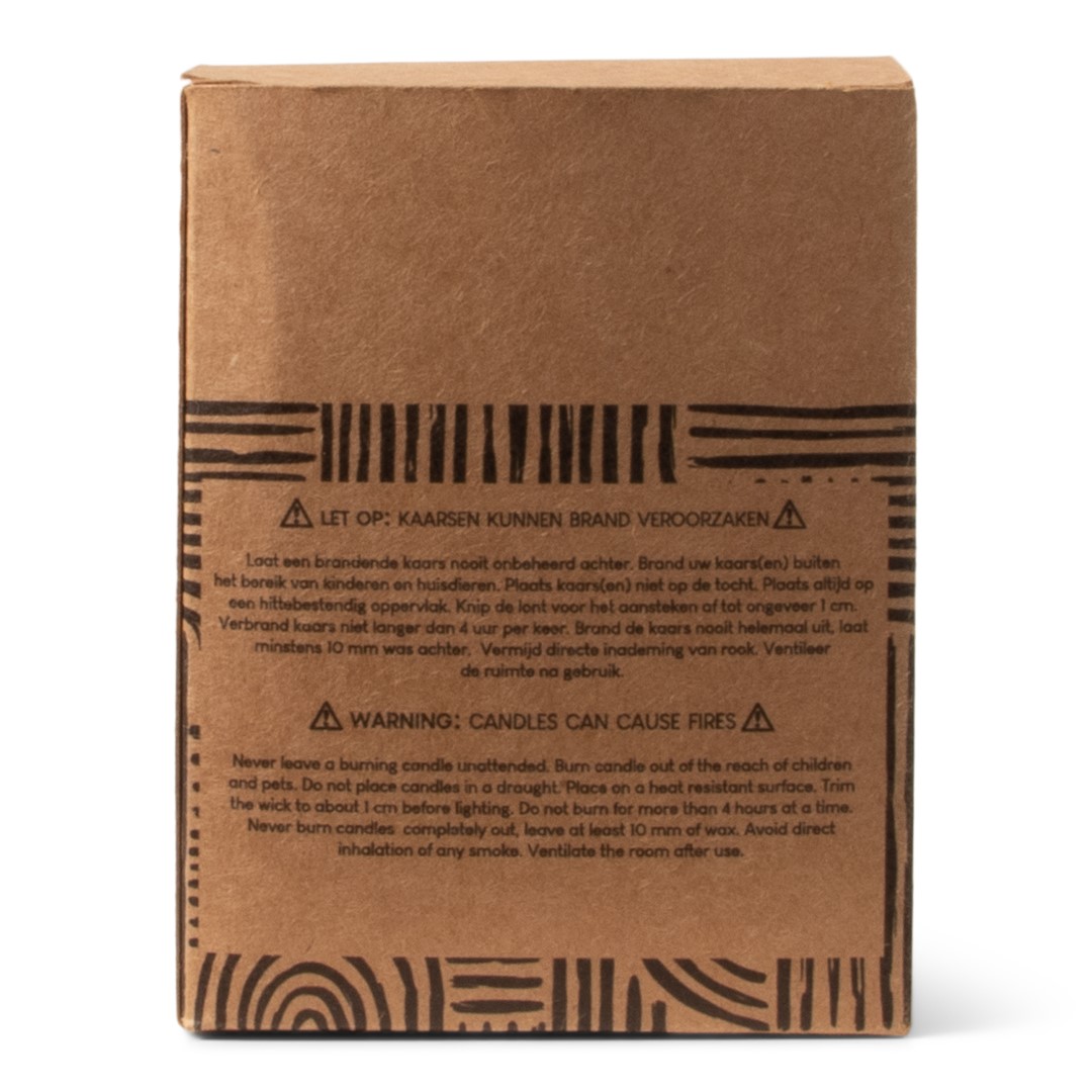 24834 SENZA Geurkaars White Jasmine Kraft