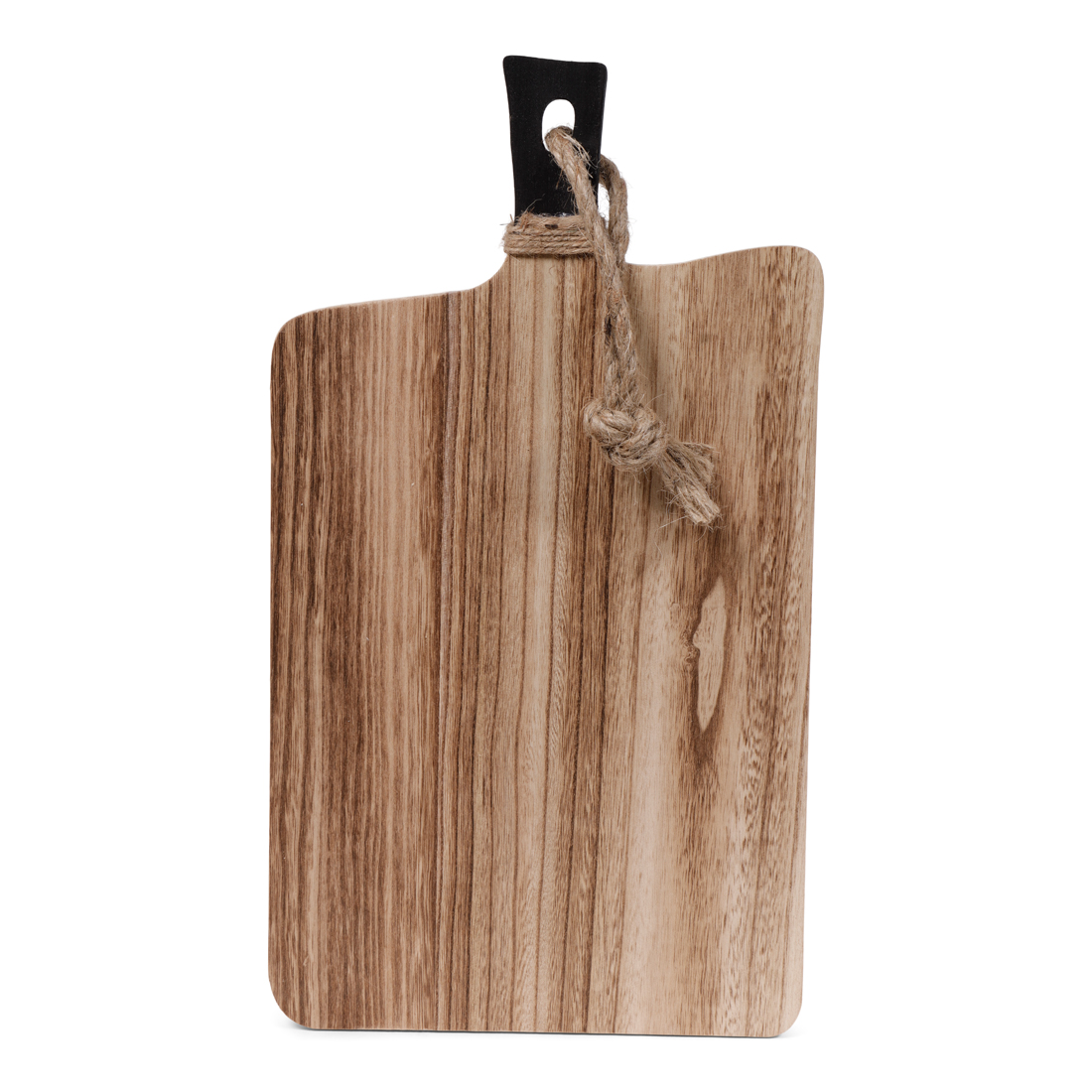 24510 SENZA Serveerplank Met Handvatten Zwart Small