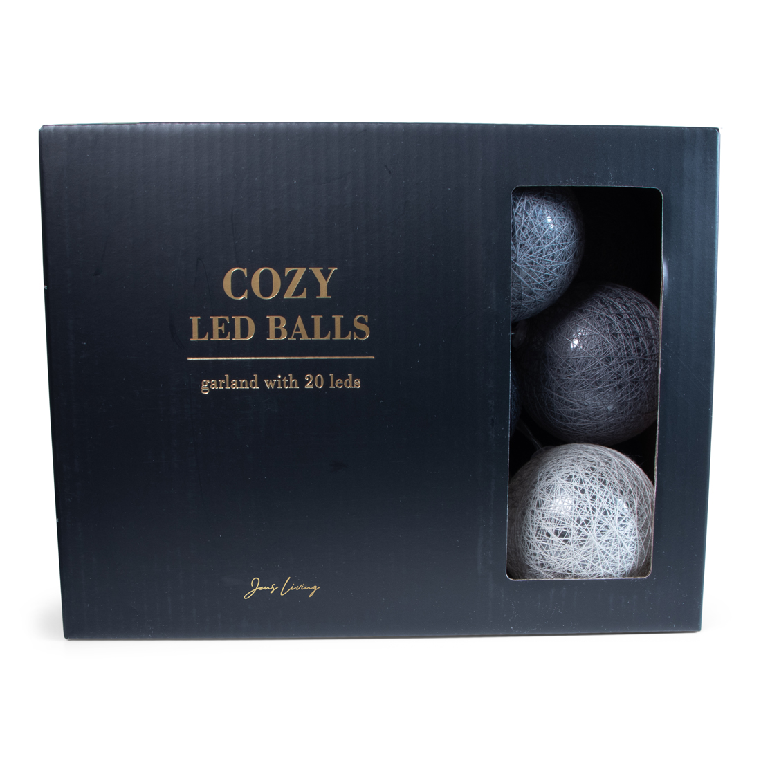 24820 SENZA Lichtslinger Cozy Grijs Large