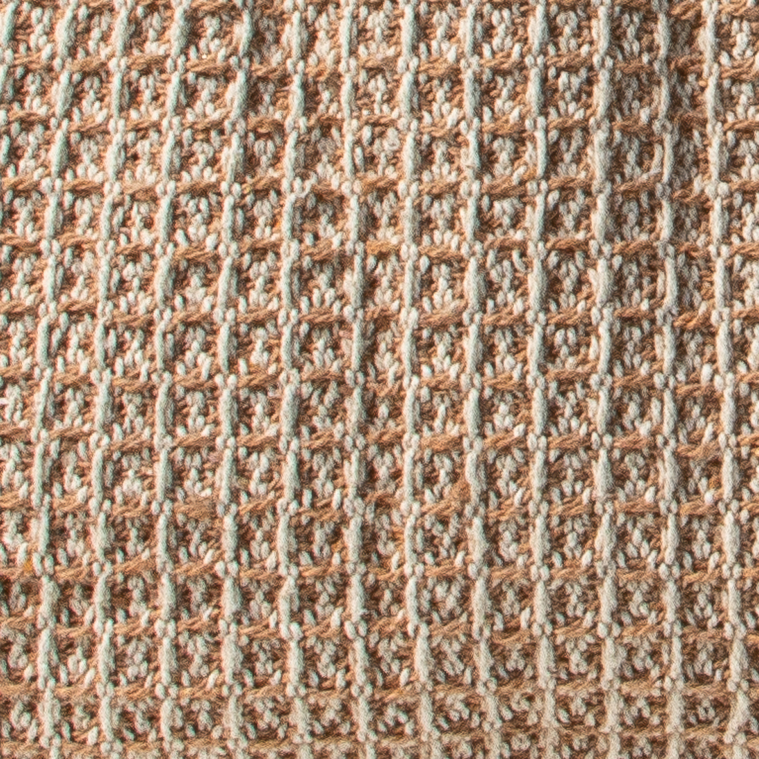 25000 SENZA Recycled Cotton Plaid Wafel Beige