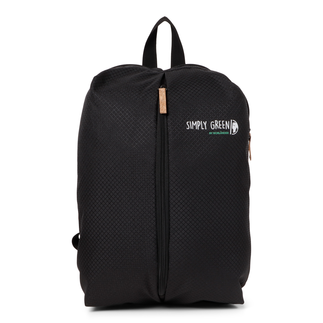 28711 Norländer Simply Green RPET Rugtas Zwart