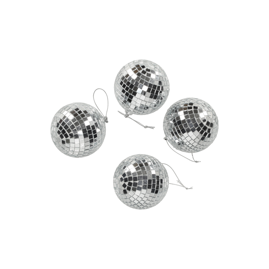 Discoballen Zilver /4 (13125)