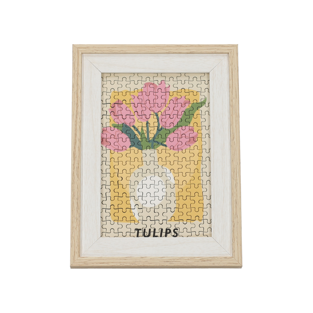 Fotolijst met Puzzel Tulp (13137)