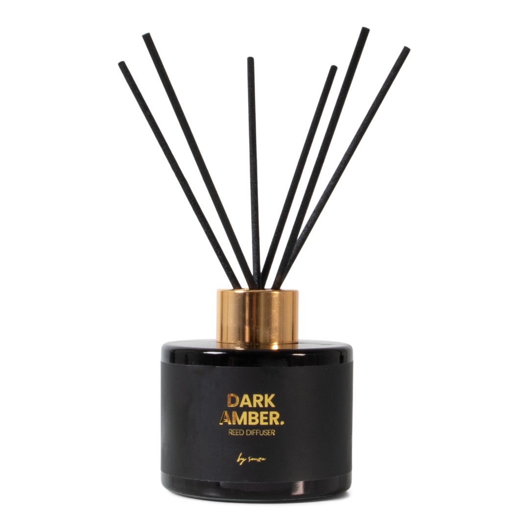 24842 SENZA Geurstokjes Dark Amber Zwart