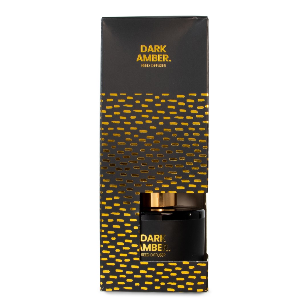 24842 SENZA Geurstokjes Dark Amber Zwart