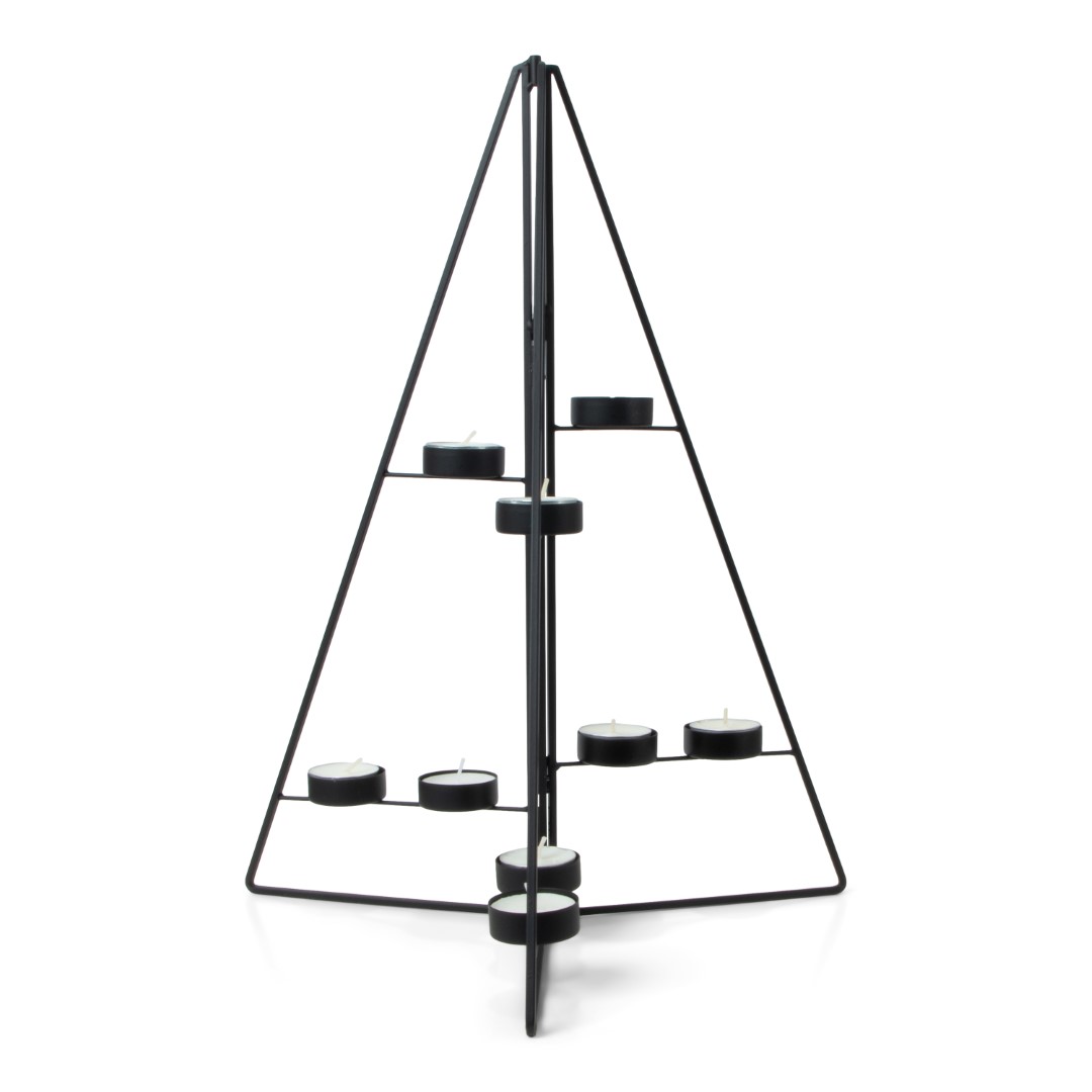 24814 SENZA Theelichthouder Triangle