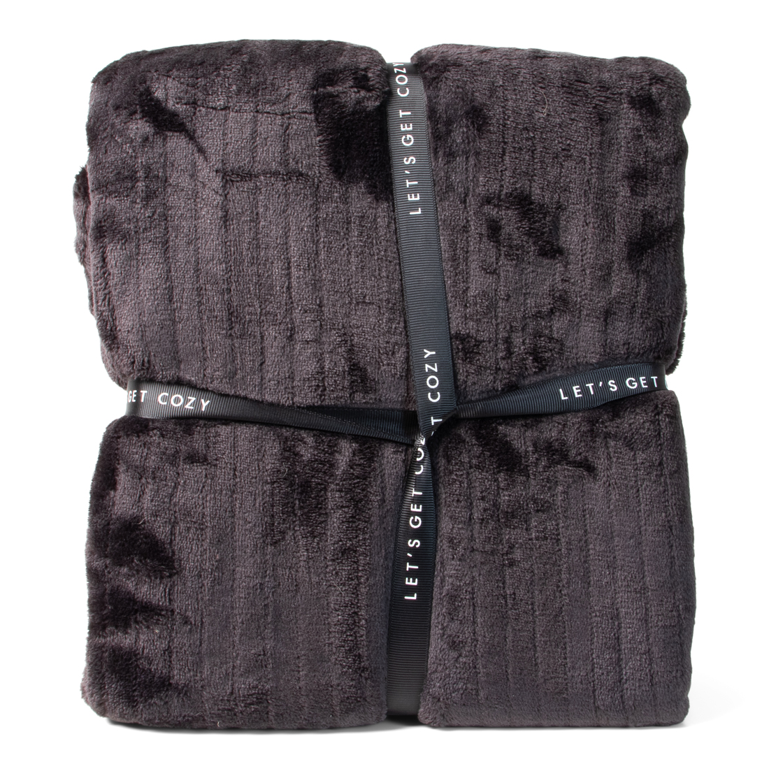24985 SENZA Gift Plaid RPET Zwart
